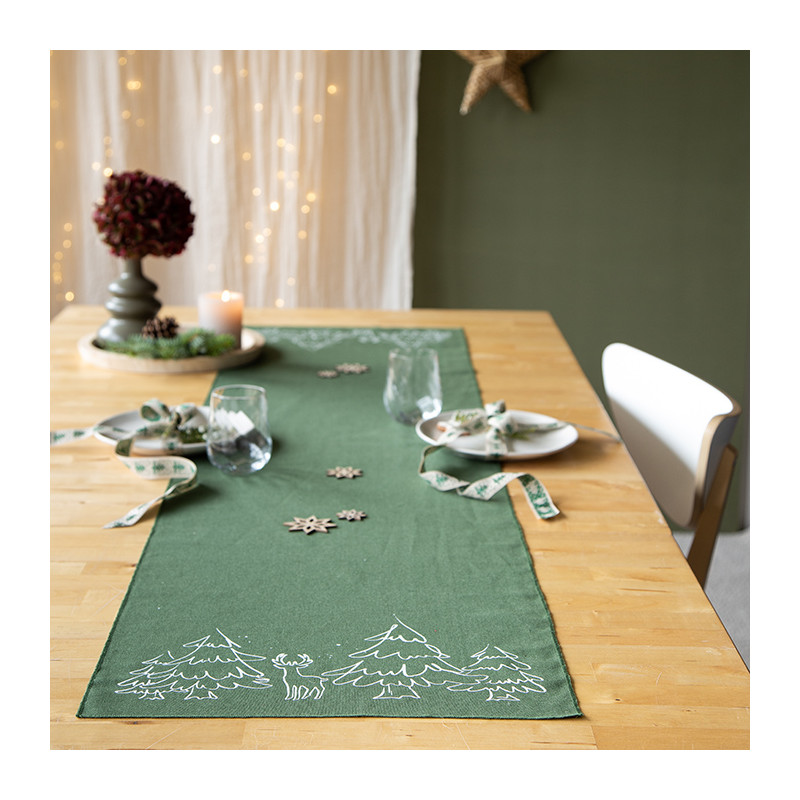 Runner foresta verde