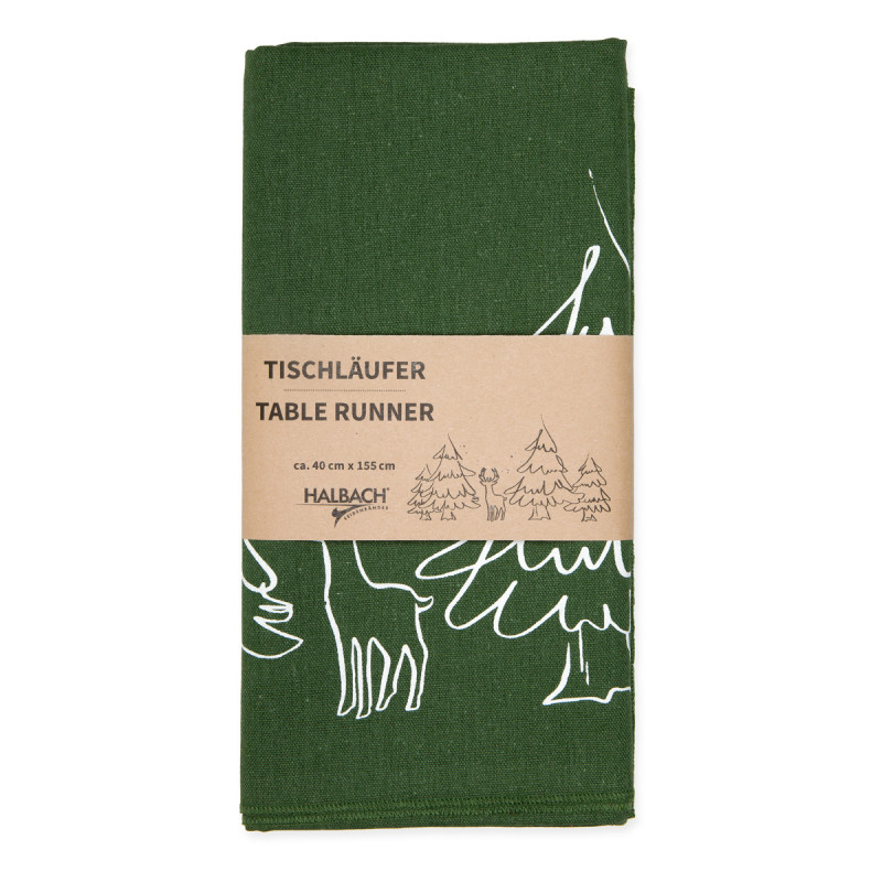 Runner foresta verde