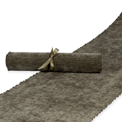 Runner chenille velvet