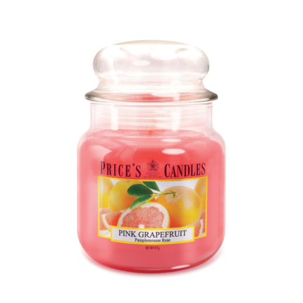 Candela Profumata in Giara PINK GRAPEFUL