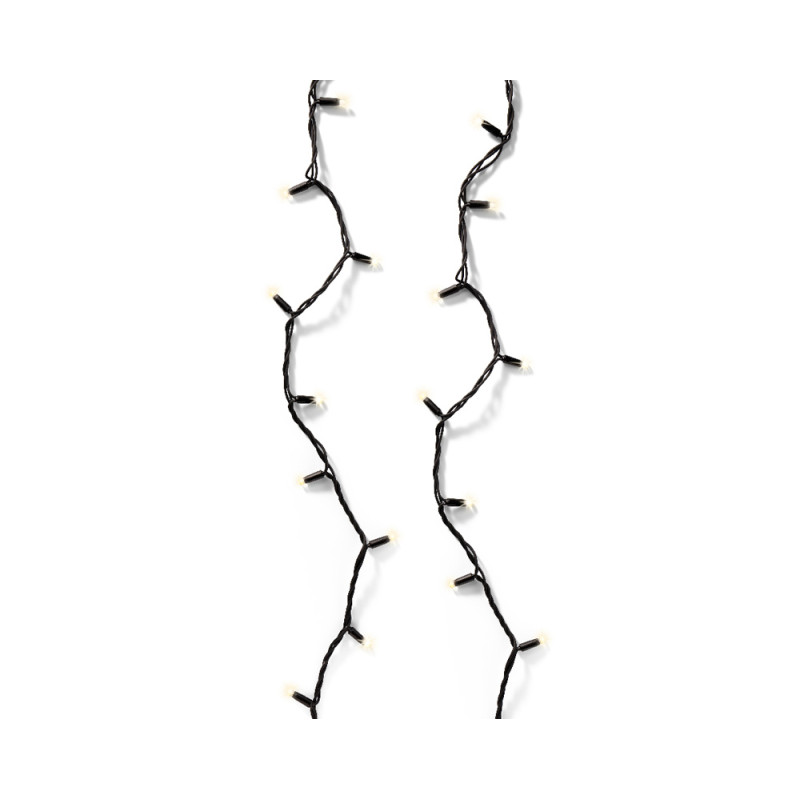 Filo LED allungabile 950 cm a luce fissa bianca calda | Incartare