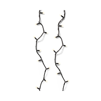 Filo LED allungabile 950 cm a luce fissa bianca calda | Incartare