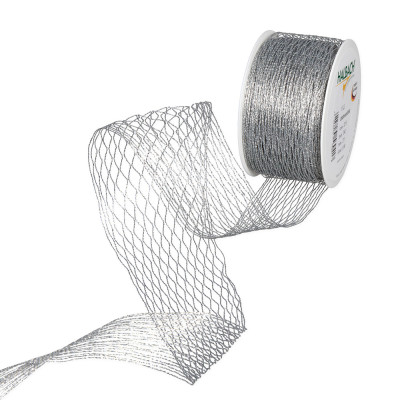 Nastro Rete Lurex Estensibile