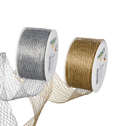 Nastro rete Lurex estensibile