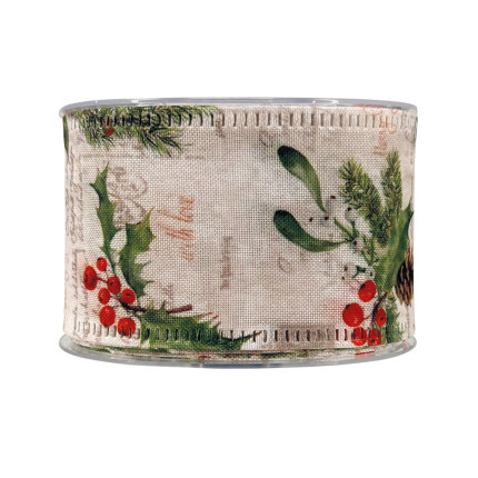 Nastro Tessuto Canvas Agrifoglio Nastro Tessuto Canvas Agrifoglio