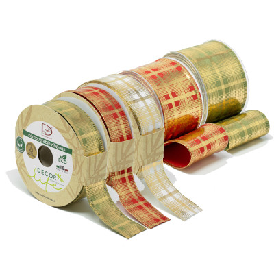 Nastro Eco-Carta Scozzese Laminato