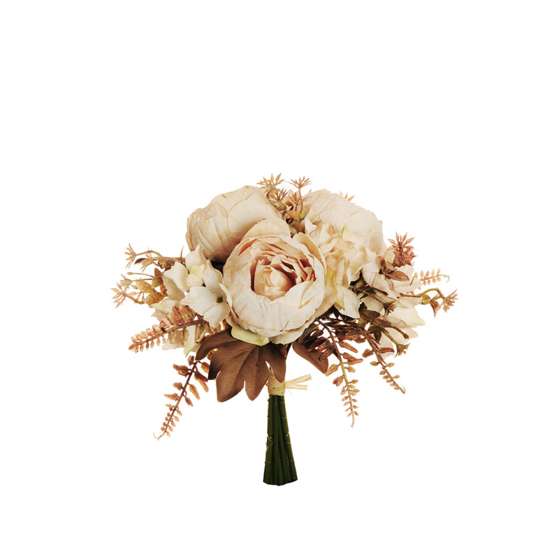 Bouquet di Fiori Misti Invernali avorio