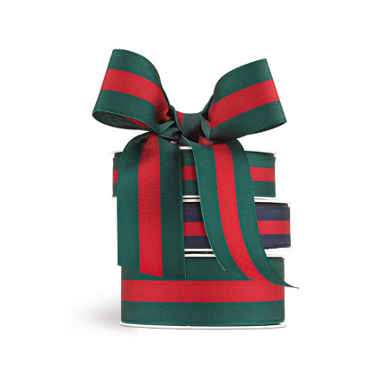 Nastro Tessuto Riga Rossa