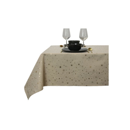 Tovaglia Quin Tortora con Stelle Oro Tovaglia Quin Tortora con Stelle Oro