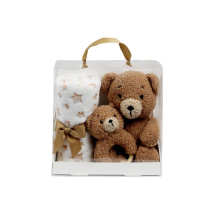 Gift Box per Bambini - Coperta Orsetto e Sonaglio