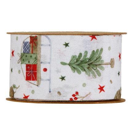 Nastro Tessuto Slitta e Doni