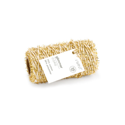 Cordino glimmer con lamè oro Cordino glimmer con lamè oro
