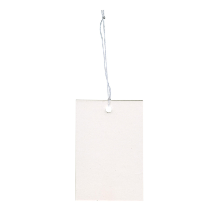 Tag in cartoncino bianco (48 pezzi) Tag in cartoncino bianco (48 pezzi)