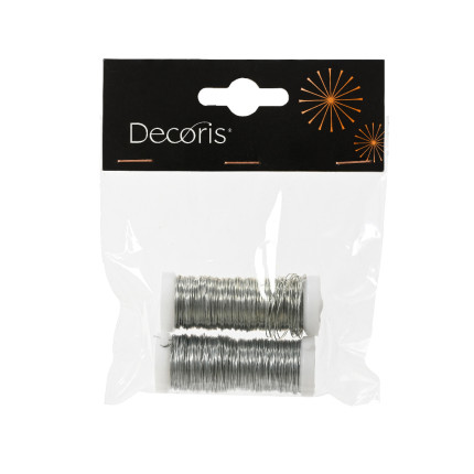 Bobina Filo di Ferro Argento (2 pezzi) Bobina Filo di Ferro Argento (2 pezzi)