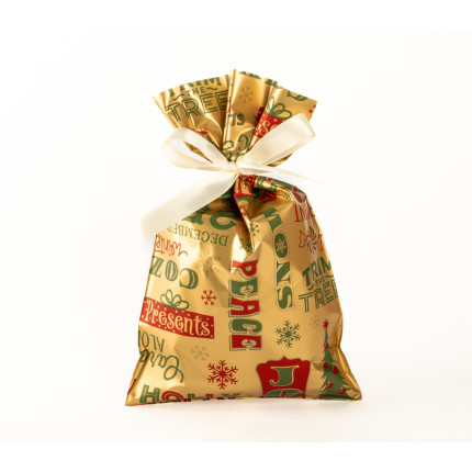 Buste Regalo in Polipropilene Very Christmas (50 pezzi)