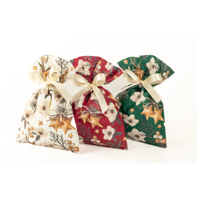 Buste Regalo White Christmas in Polipropilene