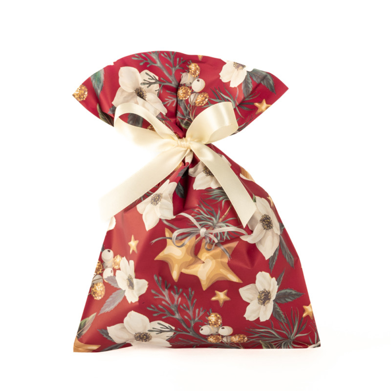 Buste Regalo White Christmas in Polipropilene