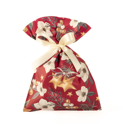 Buste Regalo White Christmas in Polipropilene