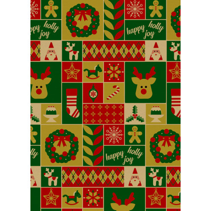 Bobina Carta Regalo Sealing Natale