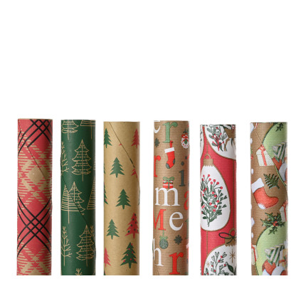 Rotolo Carta Da Regalo Natalizia