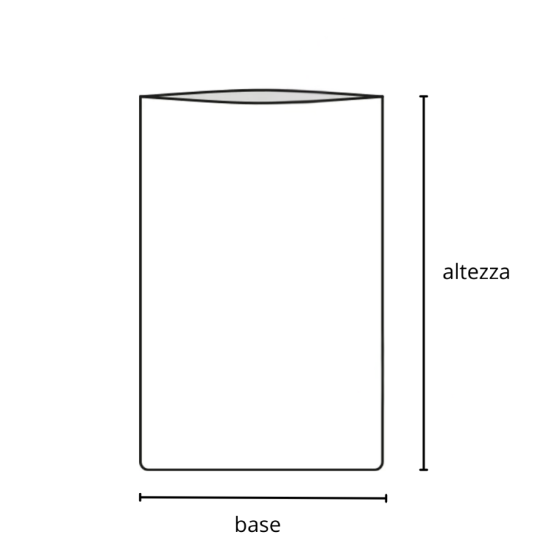 Buste Piatte in Polipropilene Cast Moplefan (100 Pezzi)