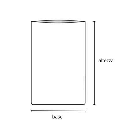 Buste Piatte in Polipropilene Cast Moplefan (100 Pezzi)