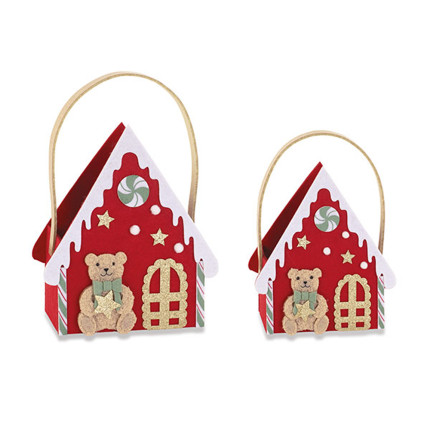 Contenitore Casetta Con Orsetto