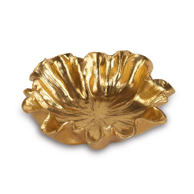 Vassoio Fiore Oro 26cm