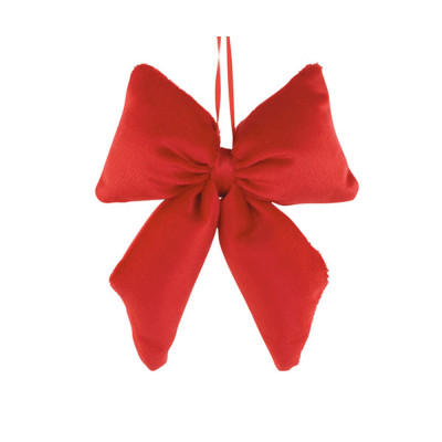 Fiocco in Velluto Rosso 12cm