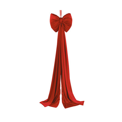Fiocco in Velluto Rosso da Appendere 44cm