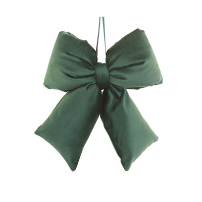 Fiocco in Velluto Verde 22cm