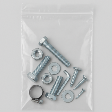 Sacchetti in Polietilene con Zip (50 pezzi)