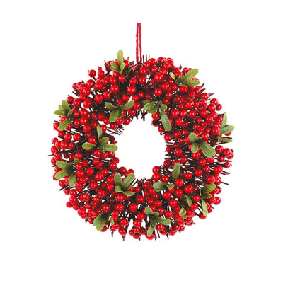 Corona Bacche Rosse 35cm