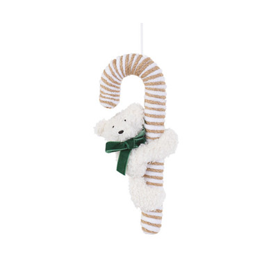 Candy Cane con Orsetto Pendente 22cmm