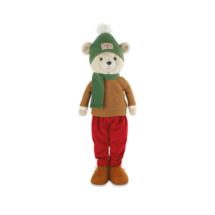 Peluche Orso con Sciarpa e Cappello 65cm Peluche Orso con Sciarpa e Cappello 65cm