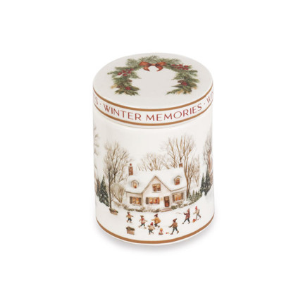 Candela Natalizia Winter Memories Piccola Candela Natalizia Winter Memories Piccola