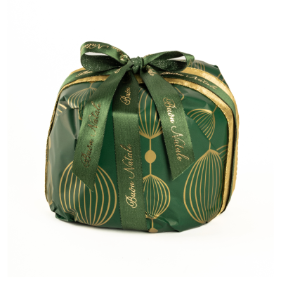 Bobina Carta Polipropilene Sfere Decor Verde