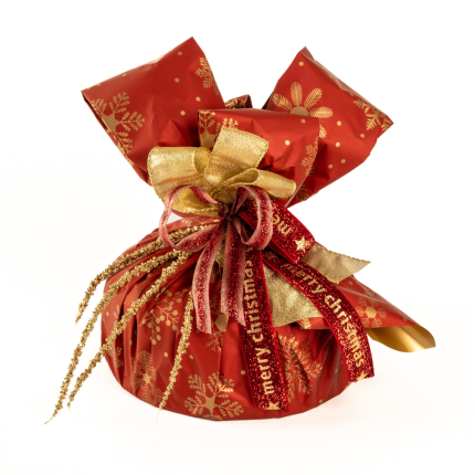 Bobina Carta Polipropilene Fiocco di Neve Rosso