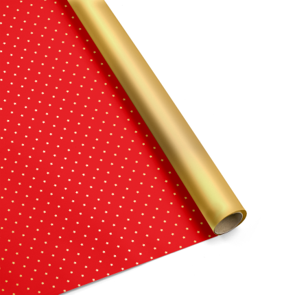 Bobina Carta Polipropilene Mini Star Rosso