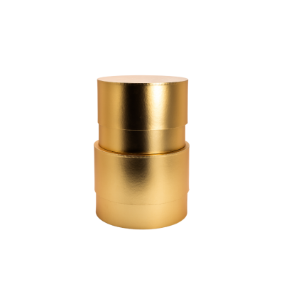 Scatola Fashion Tonda Oro 2
