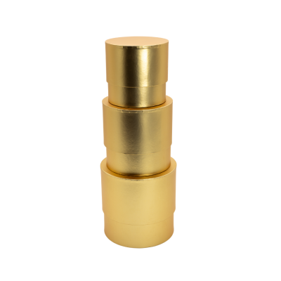 Scatola Fashion Tonda Oro