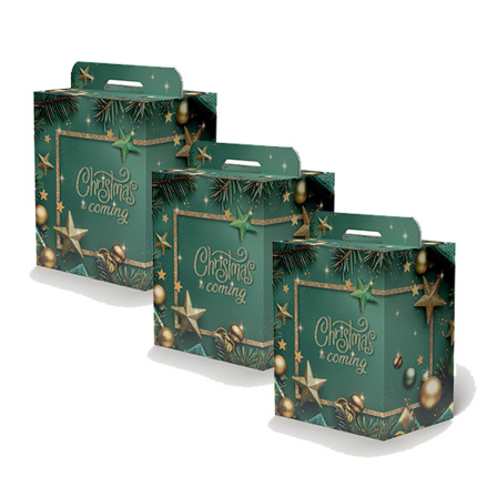 Scatola portapanettone e Bottiglia Starlight. Incartare Seregno