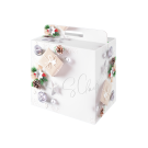 Scatola Portapanettone e Bottiglia Santa Claus