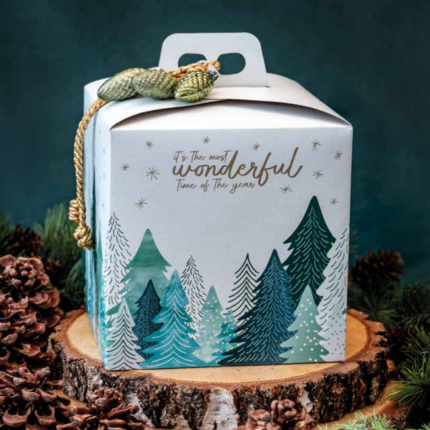 Scatola porta panettone Wonderful Time