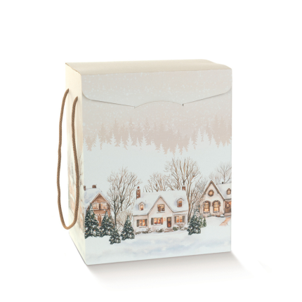 Scatola Segreto con Cordini Xmas Village