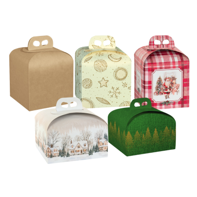 Scatole Portapanettone con Manico 1Kg