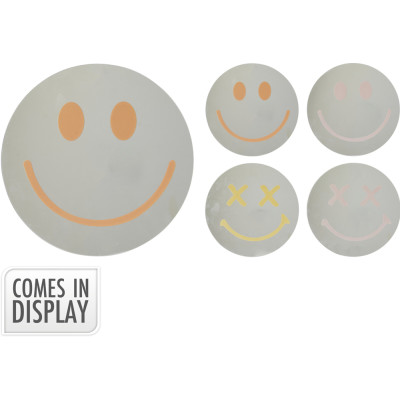 Specchio In Vetro Smile 25cm