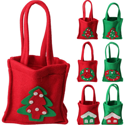Borsetta Natale in Feltro Rossa o Verde