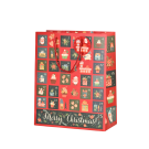 Shopper Advent con Cordino in Cotone