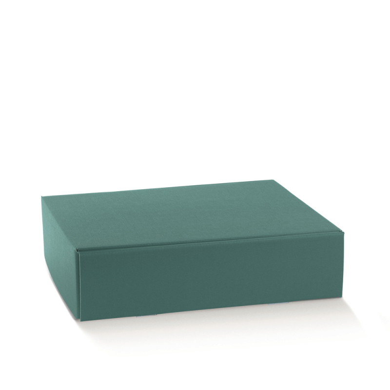 Scatola Cantinetta per Tre Bottiglie verde